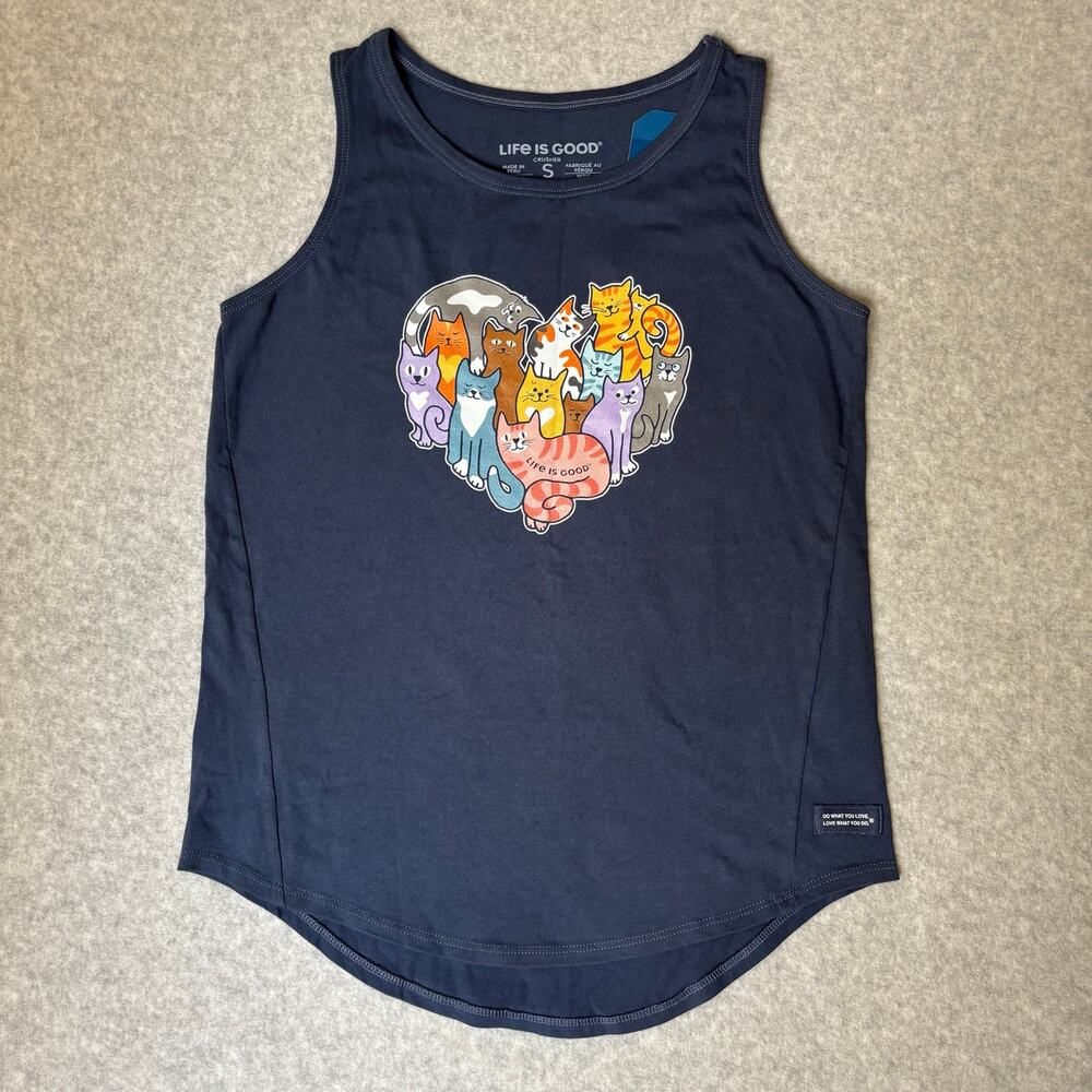 NWT Life Is Good Women's Crusher Tank Top - Small